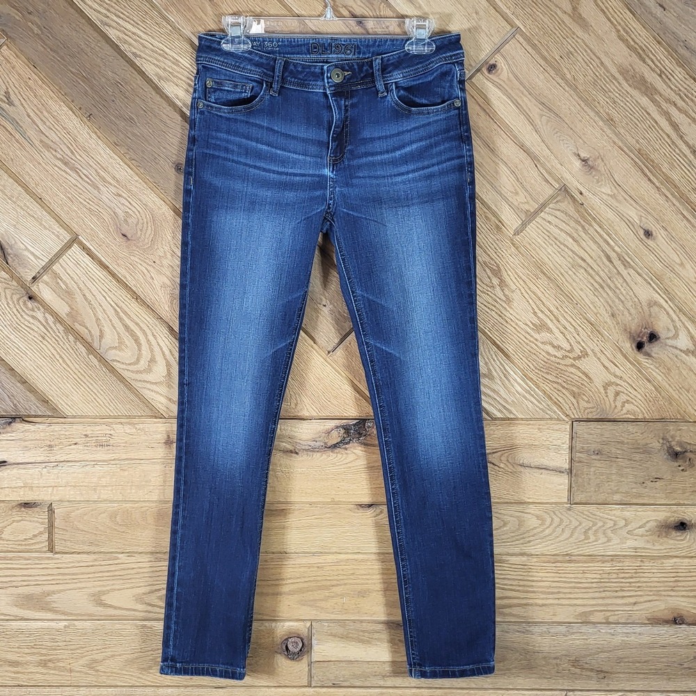 DL1961 Warner Skinny Jeans Womens Size 28 Blue 4Way 360 Stretch Comfort
